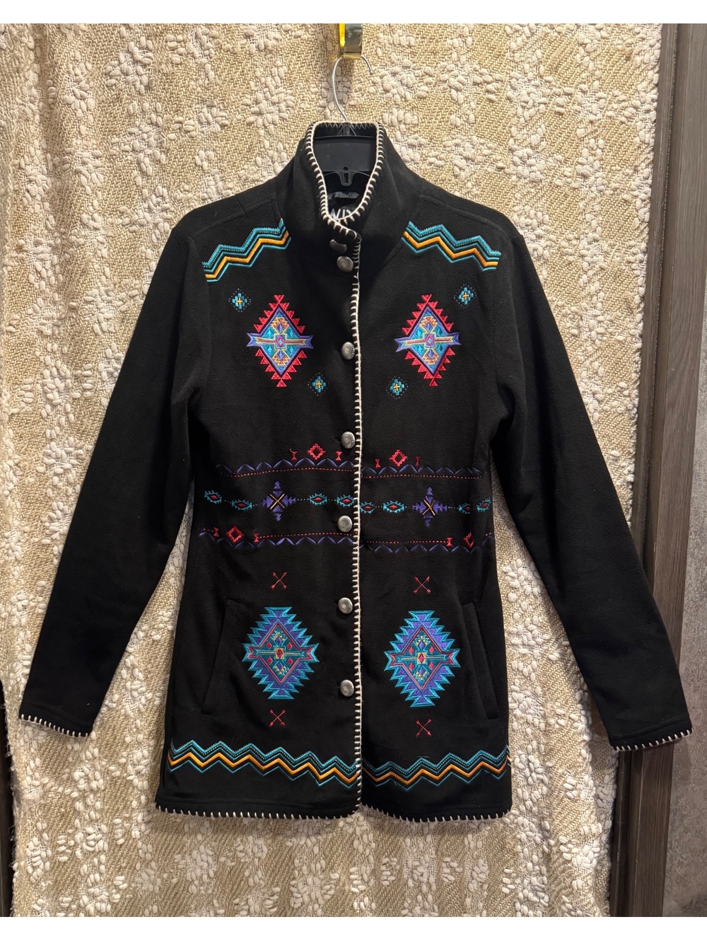 Power River Collection by Panhandle Women's Aztec-Boho Style Western Jacket Sz M
